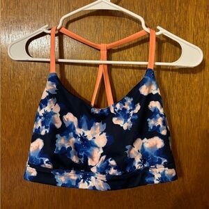 Old Navy, size medium, floral print sports bra